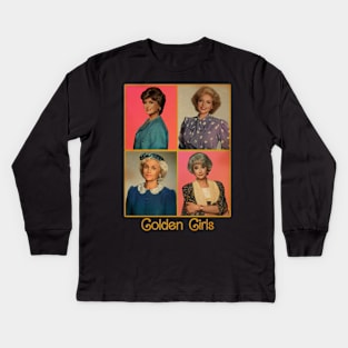 Golden Girls, Barbie Version Kids Long Sleeve T-Shirt